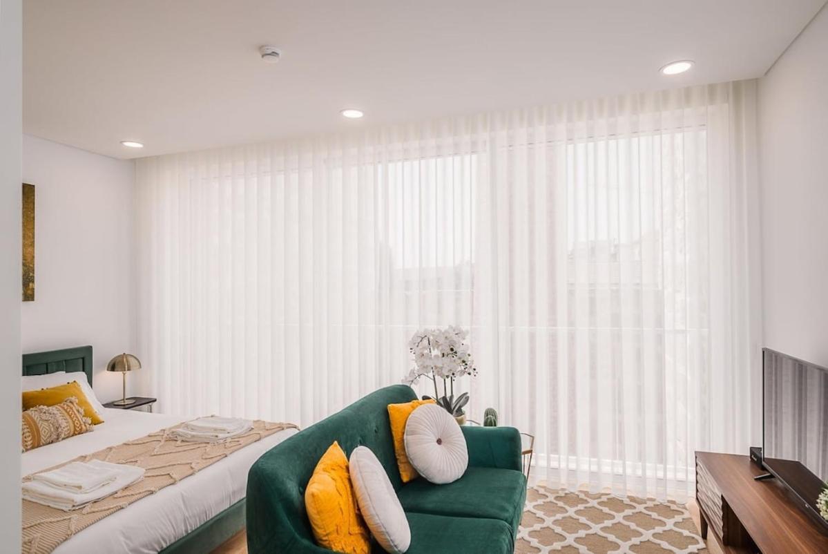 Apartamento Chimney Luxury House With Ac OOporto Exterior foto
